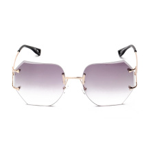 kl1603 модные женские солнцезащитные очки розовый винтажные очки без оправы